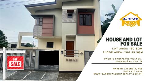 HOUSE & LOT FOR SALE IN PACIFIC PARKPLACE VILL..
